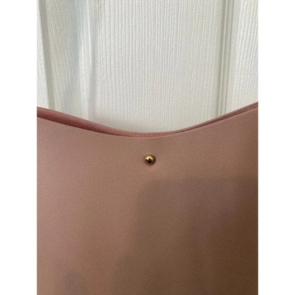 Samara‎ Medium Shoulder Bag Peony Blush Pink Crossbody Vegan - Picture 4 of 10